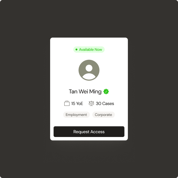 Access Experienced Practitioners Instantly