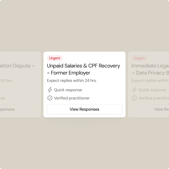 Fast Response for Urgent Matters